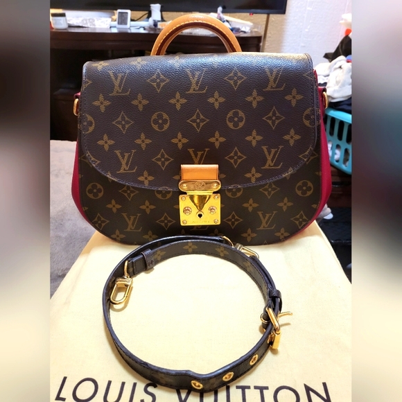 Authentic Louis Vuitton Eden MM in Rouge color - Picture 5 of 17